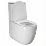 Унитаз-компакт безободковый WAVE ЛАГУНА/NOVA Торнадо 1.0, гор,ниж, 2-кн.арм, дюро, м/л, быстр