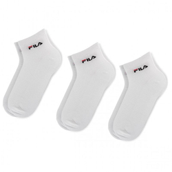 Теннисные носки Fila Quarter Mercerized Cotton 3P - White