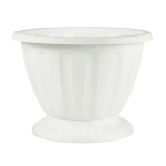 Вазон Пальмира 10л. (белый) (комплект 10 шт)