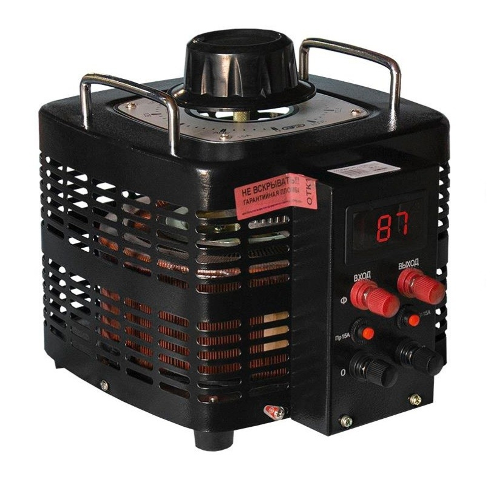Автотрансформатор (ЛАТР) ЭНЕРГИЯ Black Series TDGC2-5кВА 15А (0-300V)