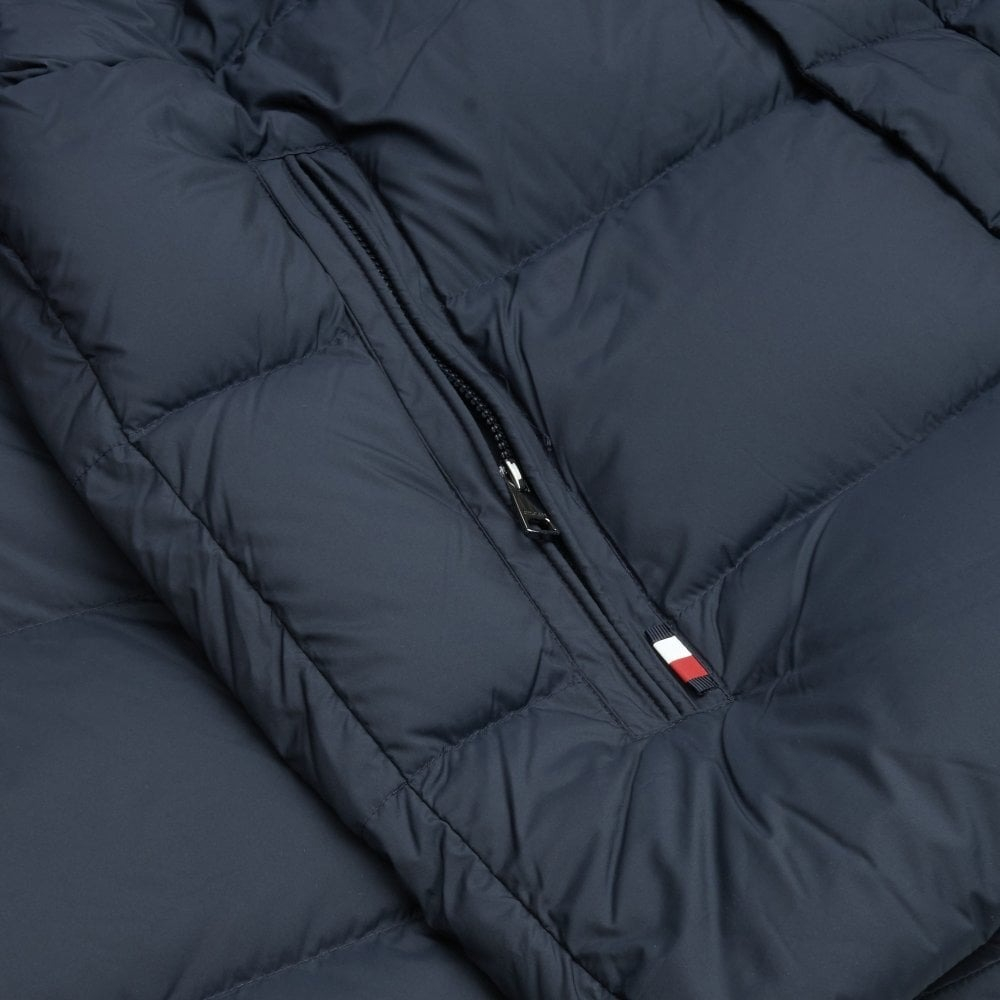 Пуховик мужской TOMMY HILFIGER MIX DOWN HOODED PUFF