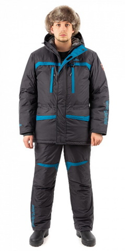 Зимний костюм Соболь -35 (таслан, графит) GRAYLING