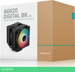 Кулер для процессора DeepCool AG620 Digital BK ARGB (R-AG620-BKADMN-G-2)
