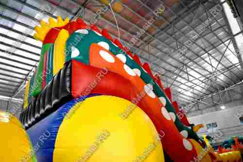 Большая и высокая горка "Змей Горыныч 3" 23*10*10 м