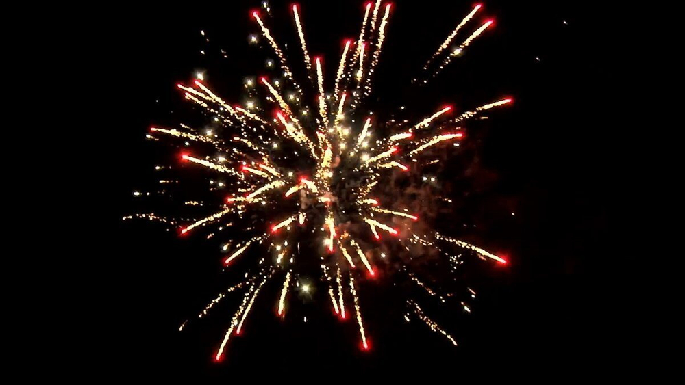 Фейерверк Желаю счастья 19 залпов 1" ОТС 5081