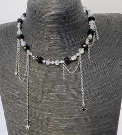 Чокер "Звездная симфония" с кристаллами