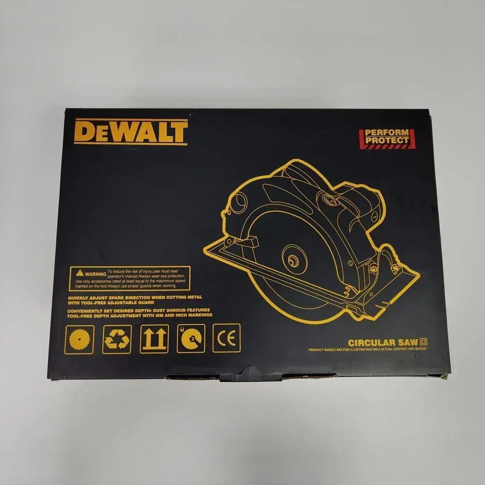 Сетевая циркулярная пила Dewalt 22V 230mm с лазером