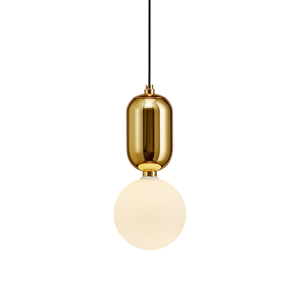 Pendant design lamp Aballs  by Parachilna (Gold,  D20)