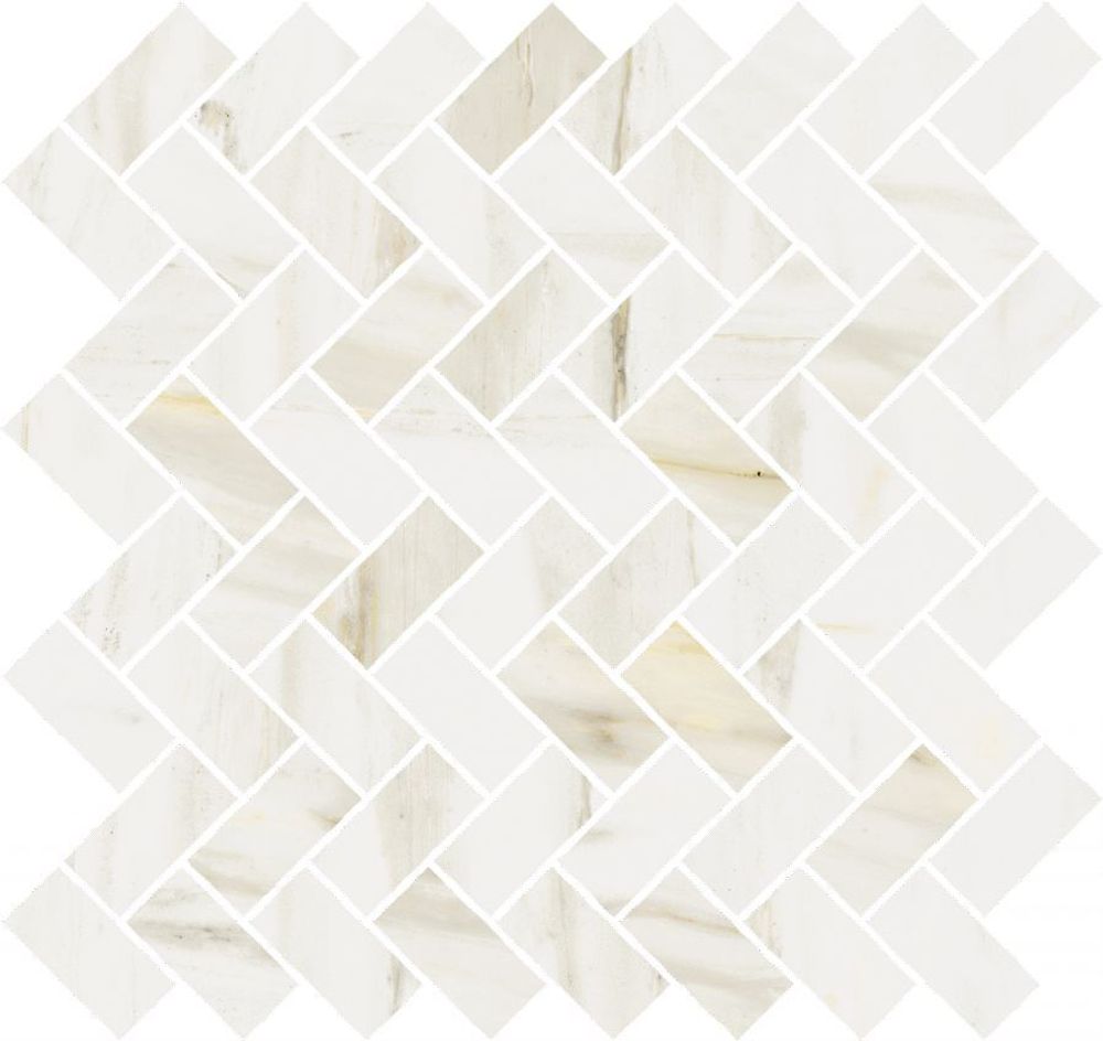 Мозаика Stellaris Carrara Ivory Mosaico Cross 29.70x31.50