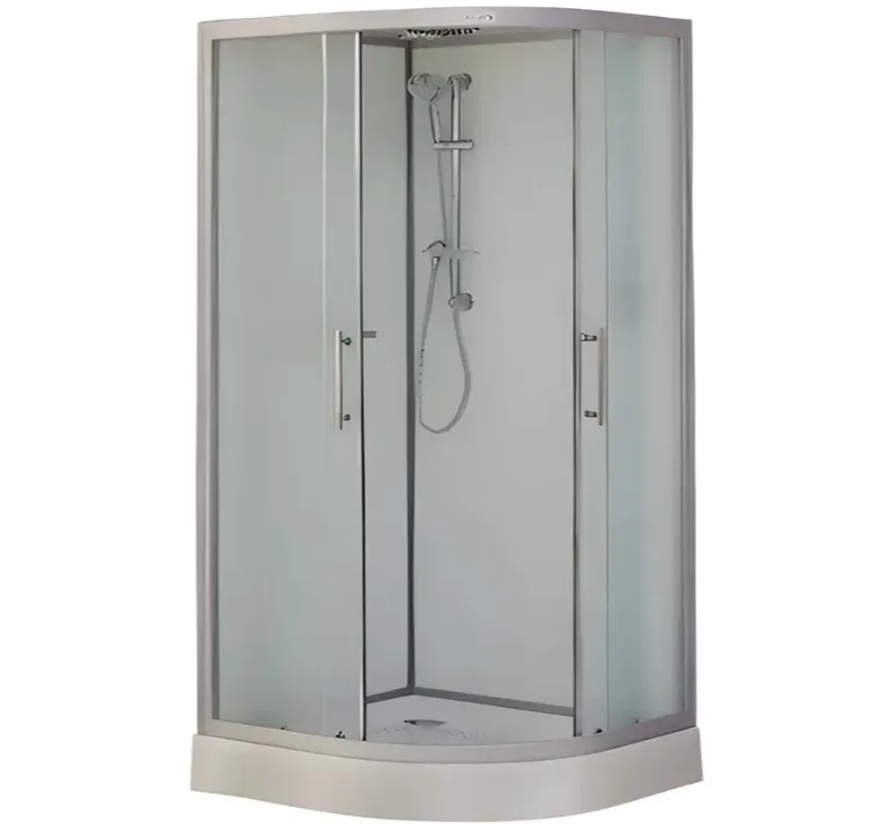 Душевая кабина Esbano (Эсбано) EST-100CR, с низким поддоном, 100х100х210