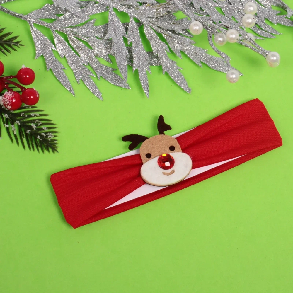 Повязка на голову детская «New Little Mi Mi - Оленёнок Оскар», микс 3 цвета, 4*16.5см