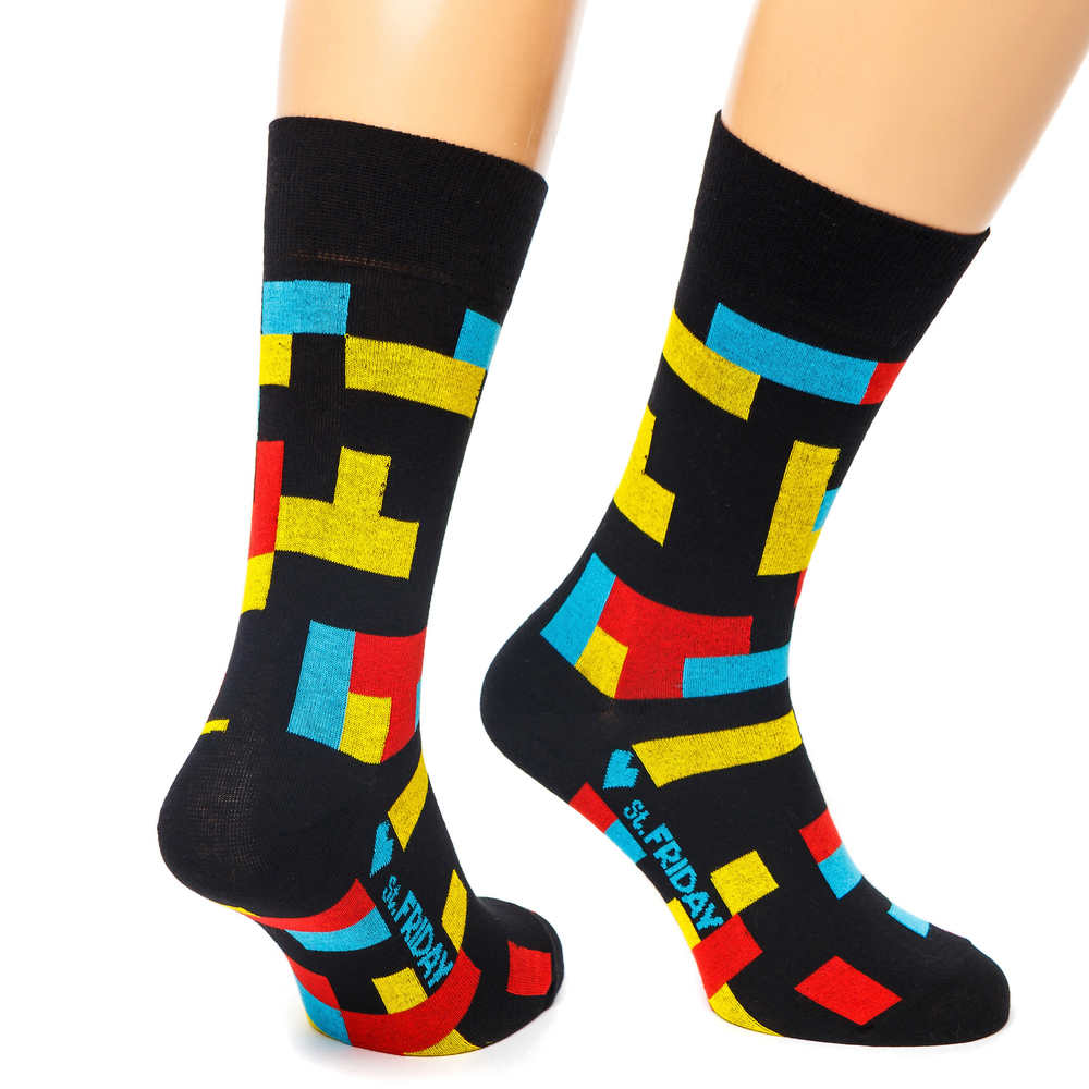 Носки FRIDAY TETRIS ЧЕРНЫЕ
