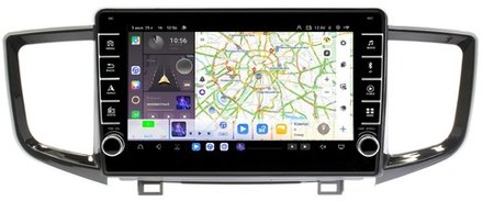 Магнитола для Honda Pilot 2015-2023 - Carmedia SF-1650 (кнопки и крутилки) Android 13, TS20, 6+128Гб, CarPlay, 4G SIM-слот