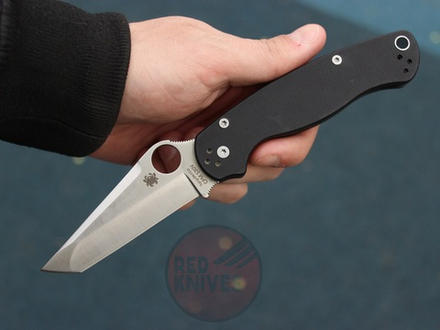 Нож Spyderco Paramilitary 2 Tanto Ч/Б G10 C81GT2