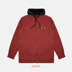  Куртка мужская Dickies Skateboarding Duck Shirt Jacket  артикул:TJSK5-darkred - купить в магазине Дайс