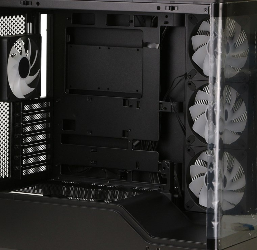 Корпус AeroCool P500A P500A-BK-V1 черный