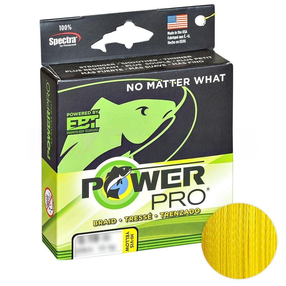 Плетёнка Power Pro 275м, желтый