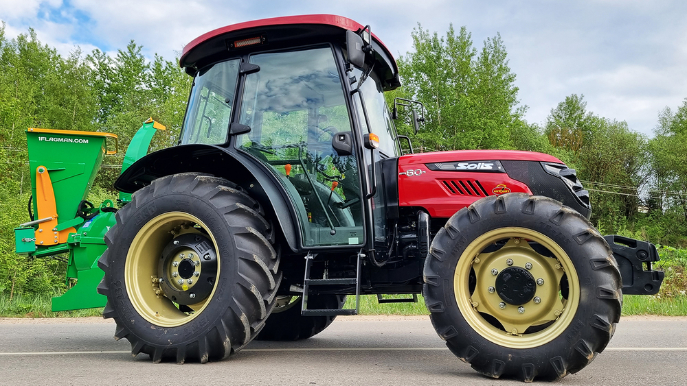 Трактор Solis-Gold | Солис-Голд 60С A/С 4x4 12+12 Radial agri 11.2-24 / 16.9-30 (с ПСМ)