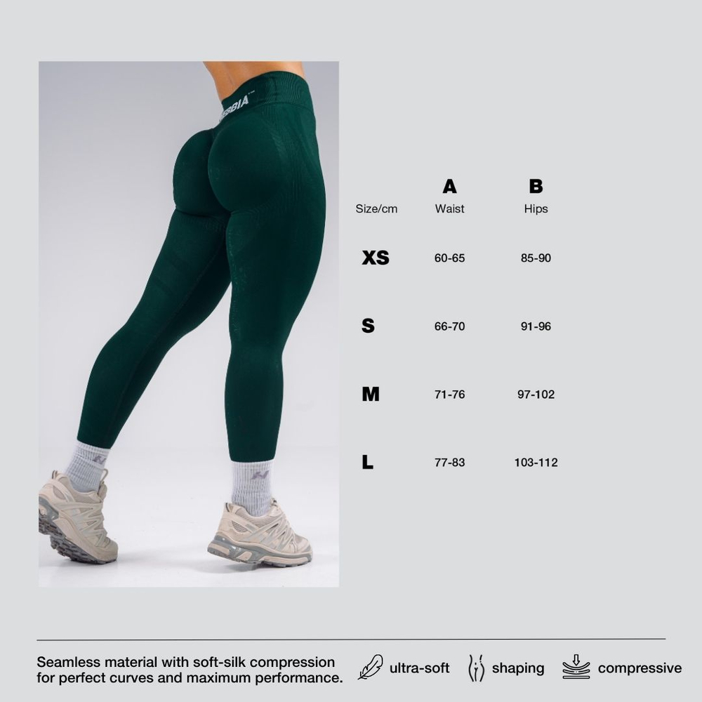 Леггинсы High-Waist Extra Push-Up Leggings PRIMAL 850 Черные