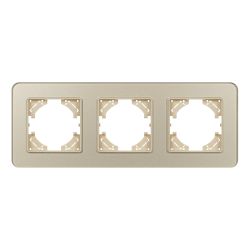 Рамка стеклянная FRM-OMALI-SFGS-3-GD (Arlight, -) 049715