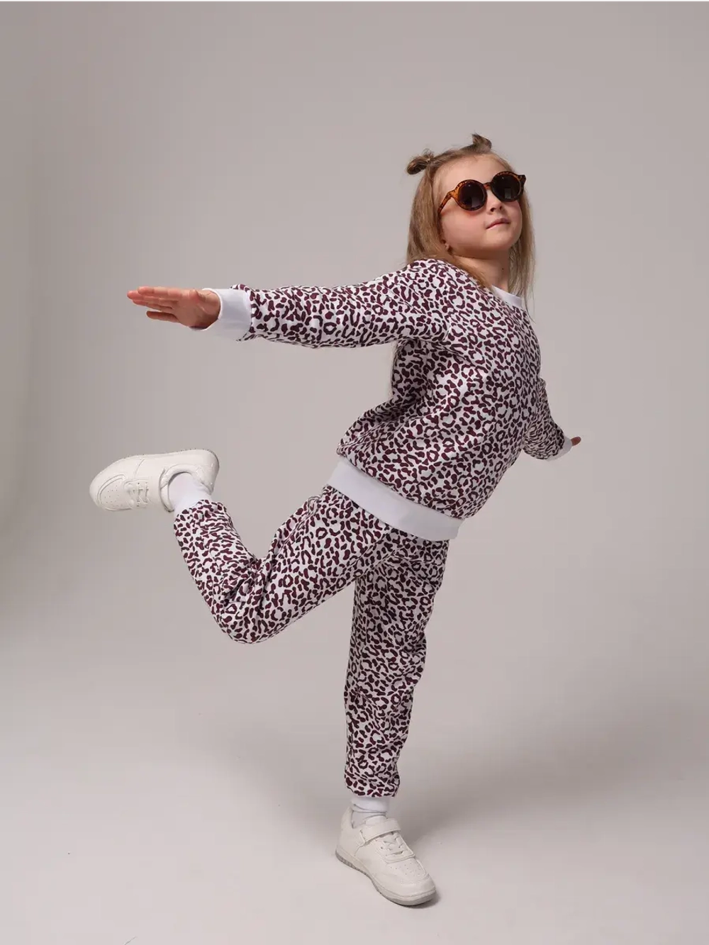 Спортивный костюм леопард 1