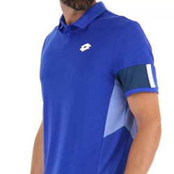 Мужское теннисное поло Lotto Tech и - небесный