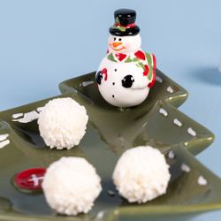 БЛЮДО СЕРВИРОВОЧНОЕ КОЛЛЕКЦИЯ "CHRISTMAS GIFT" 21*20,5*10 СМ