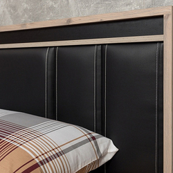 Кровать с ортопедическим основанием (металл) Nature 308 Люкс 140х200, гаскон