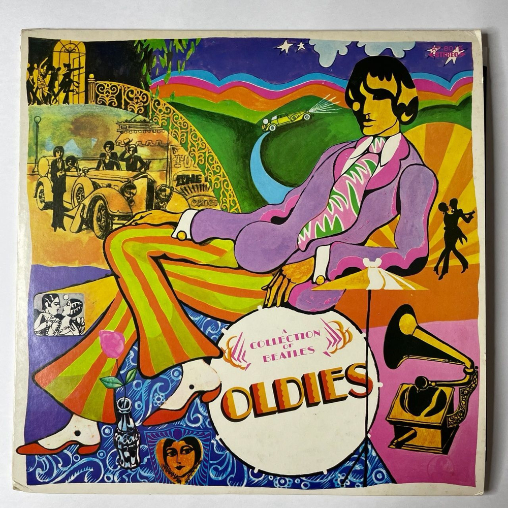 Винтажная виниловая пластинка LP A Collection Of Beatles Oldies (Japan 1973) (No Obi) Paperback Writer