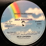 Nils Lofgren - Night Fades Away (Германия 1981г.)