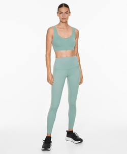 Oysho Спортивный бюстгальтер perfect-adapt, аквамарин