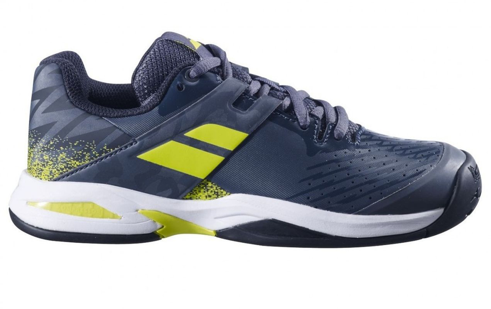 Детские теннисные кроссовки Babolat Propulse All Court JR - grey/aero