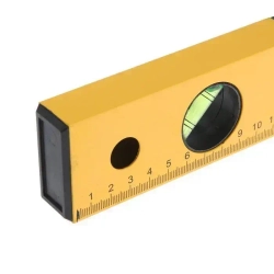 Уровень алюминиевый Тундра, 3 глазка, линейка, 300 мм