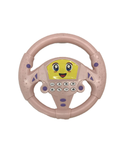 Игрушка Руль музыкальный Смайлик (3260B)