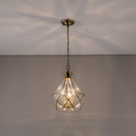 Citilux Витра-1 CL442130 Люстра подвесная витражная Бронза