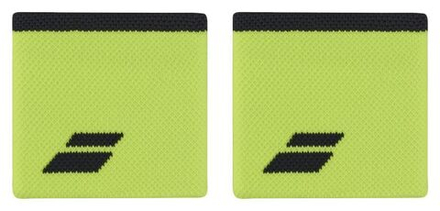 Теннисные напульсники Babolat Logo Wristband - Green