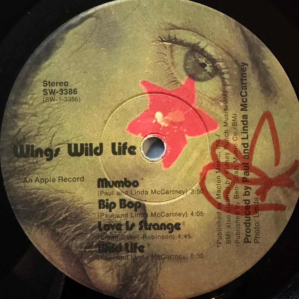 Wings ‎– Wild Life (США 1971г.) Т