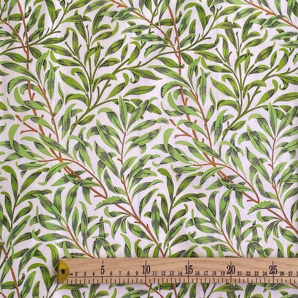 ВЕТВИ ИВЫ У. МОРРИС, отрез 50 см, 100% хлопок Handmade Fabrics 4