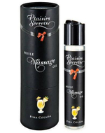 Массажное масло Plaisir Secret Pina Colada, съедобное, 59 мл
