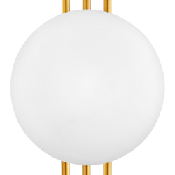 810593 Бра SNODO 7W LED 510LM G ЗОЛОТО/БЕЛЫЙ 3000K