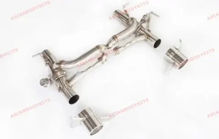 Спортивная выхлопная система для Ferrari 488 GTB Spider 2015-2020 Феррари глушитель заслонки