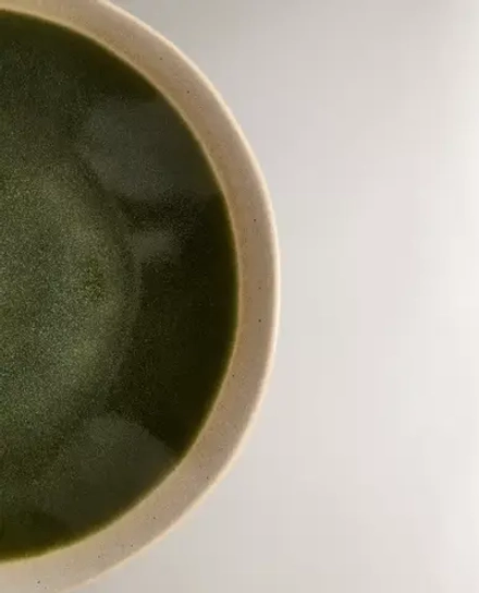 ZARA HOME ДЕСЕРТНАЯ ТАРЕЛКА, ЗЕЛЕНЫЙ