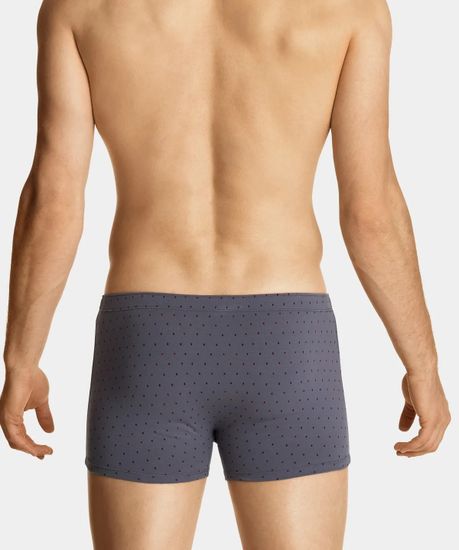 Трусы мужские боксеры (3шт), Atlantic 3MH-025, серый + темно-синий + голубой