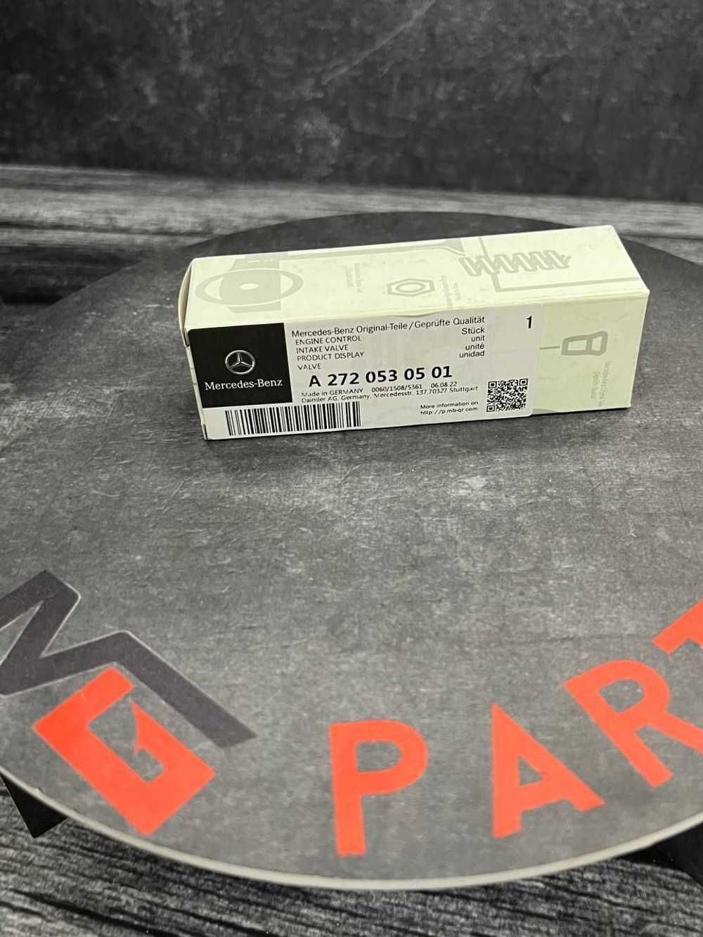 Клапан впускной Mercedes-Benz A2720530501