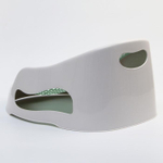 6895052 Горка для купания, цвет белый/зеленый