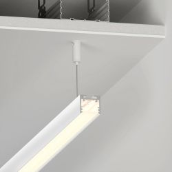 Профиль SL-LINE-2522-2500 WHITE (Arlight, Алюминий) 043110