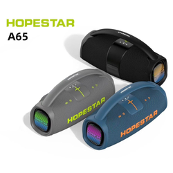 Портативная колонка HOPESTAR A65 300 Вт, синяя
