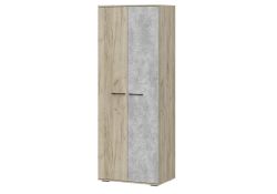 Шкаф Вальс ШК-800 дуб крафт серый / бетонный камень