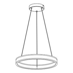 Citilux Дуэт CL719400 LED Люстра подвесная Белая