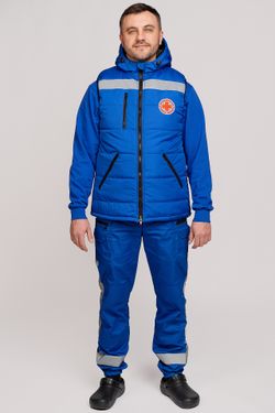 Жилет утепленный с капюшоном  мужской СП MedicLine